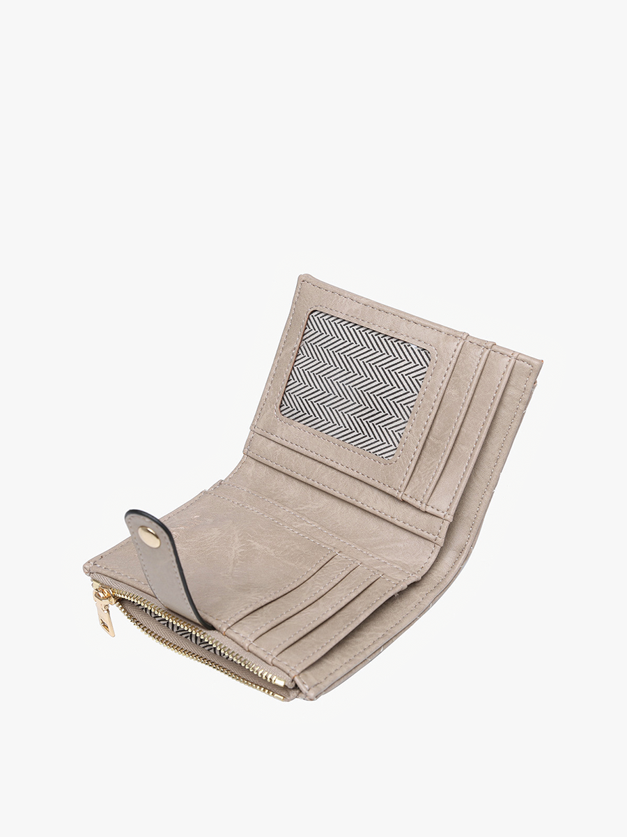 Melody Vegan Quilted Wallet - Jen & Co. vegan handbag