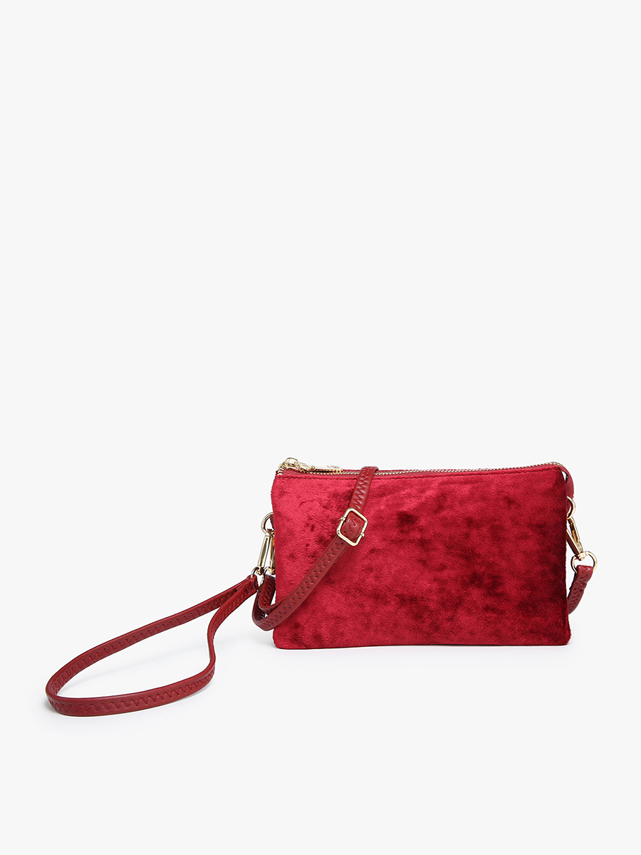 Riley Velvet Crossbody