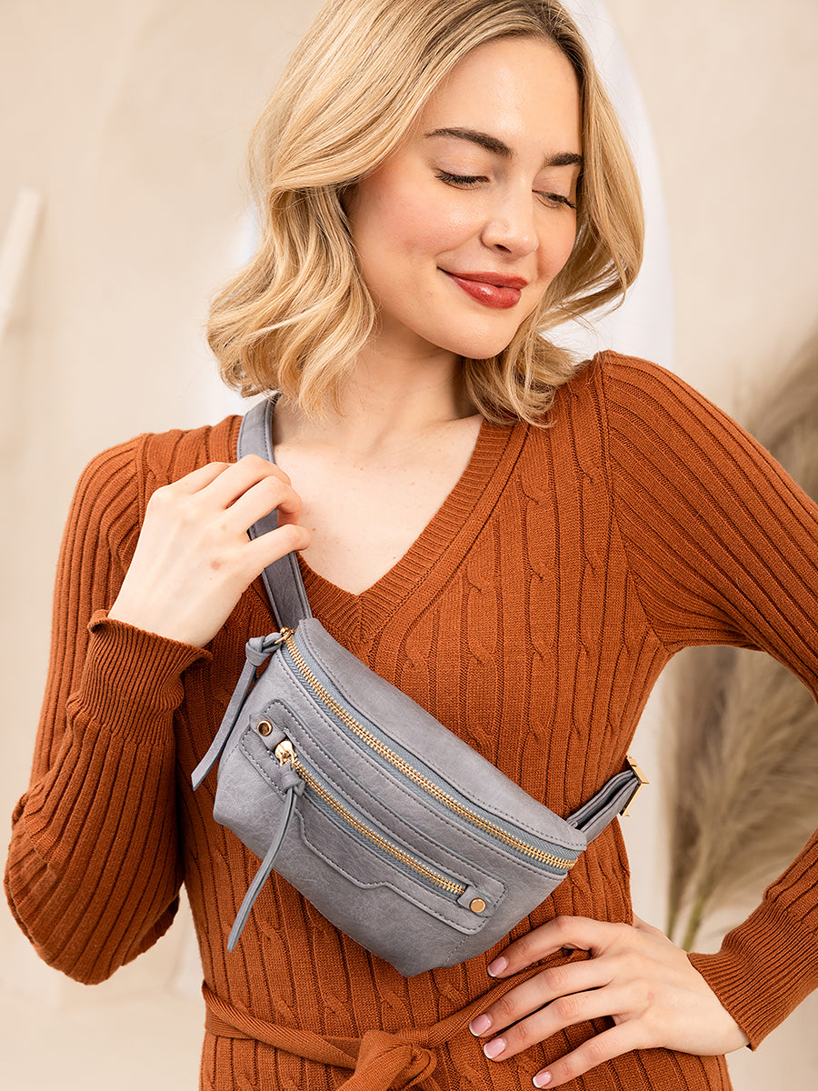 Astrid Vegan Sling Bag - Jen & Co. vegan handbag