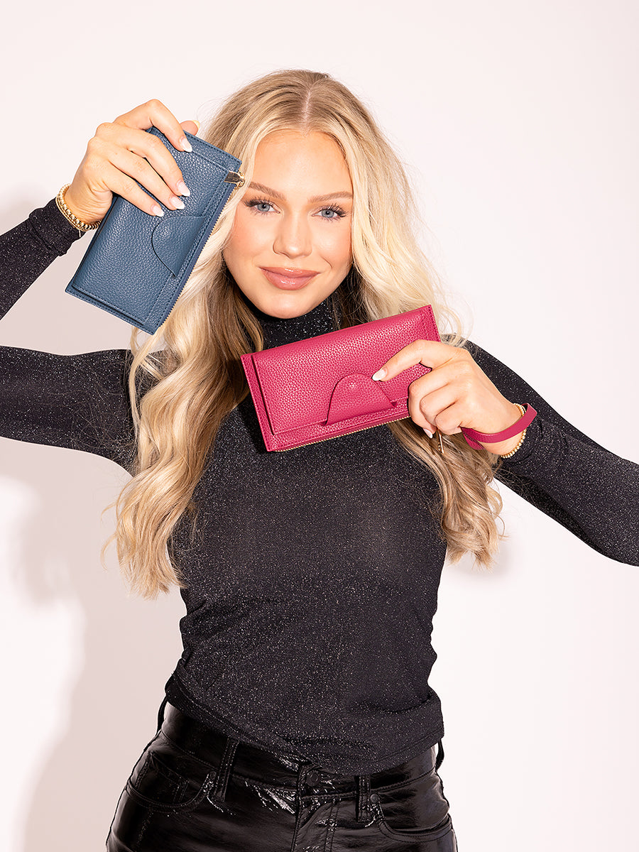 Kyla Vegan RFID Wallet - Jen & Co. vegan handbag