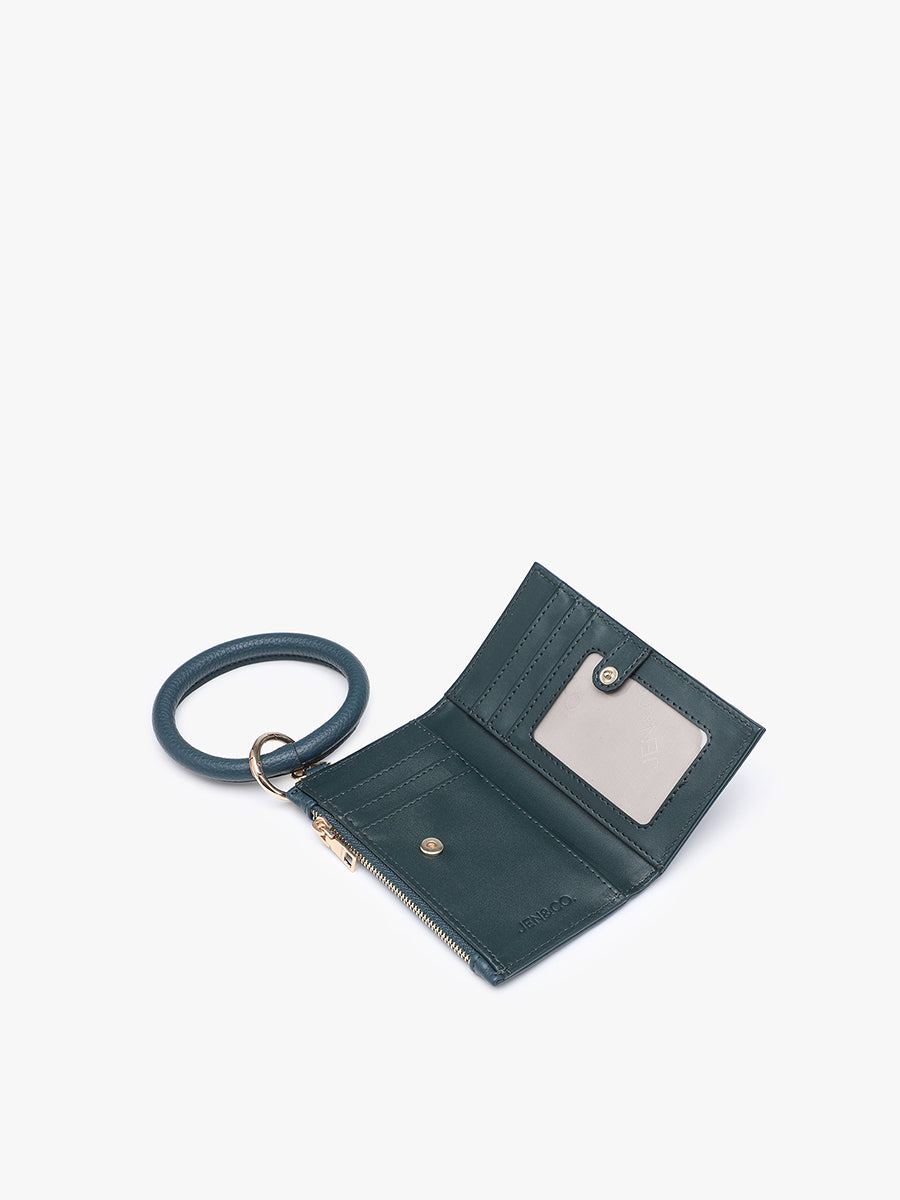 Adriana Vegan Bangle Wallet - Jen & Co. vegan handbag