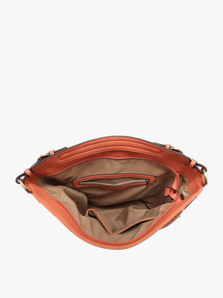 Aris Small Vegan Hobo - Jen & Co. vegan handbag