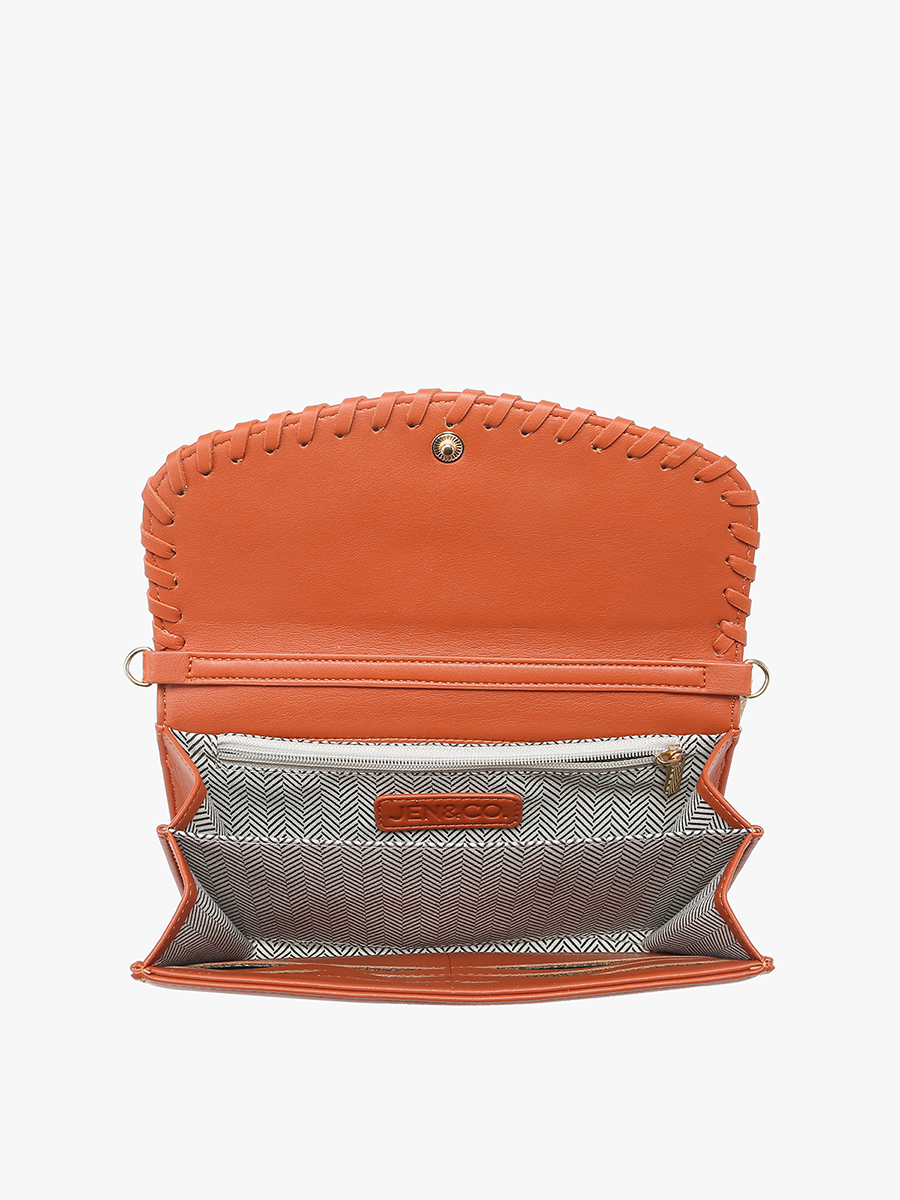 Kyle Vegan Crossbody/Wallet - Jen & Co. vegan handbag