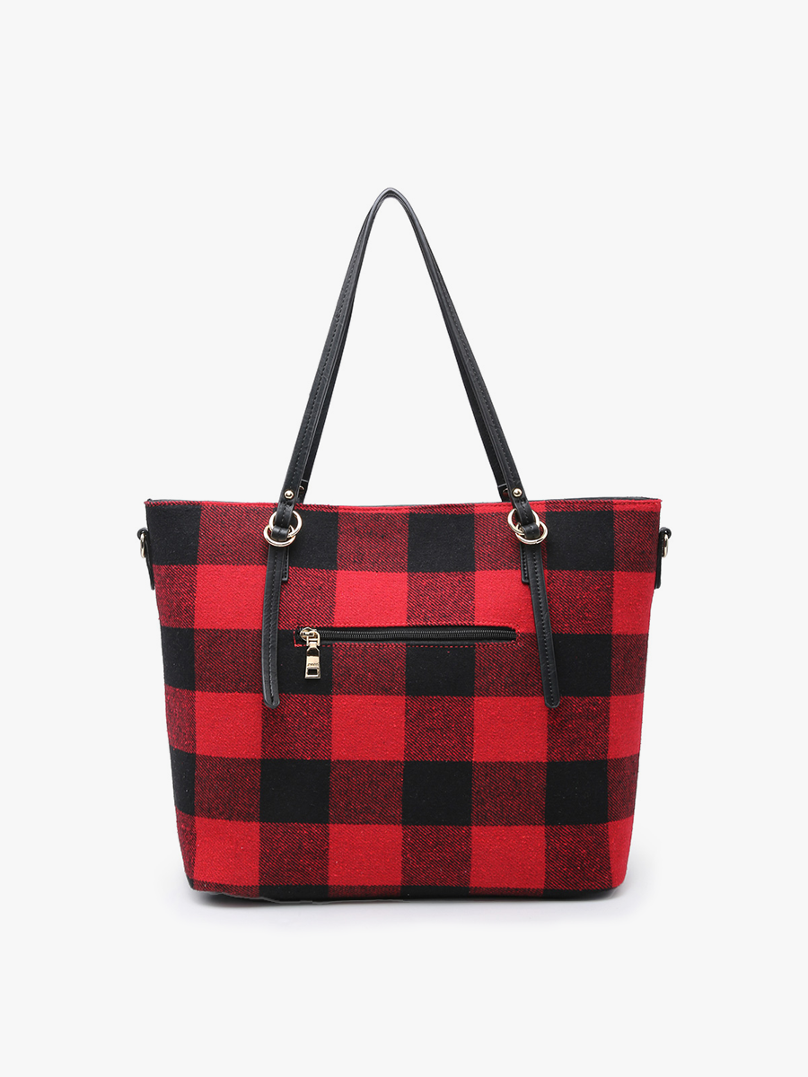 Ingrid Vegan Tote - Jen & Co. vegan handbag