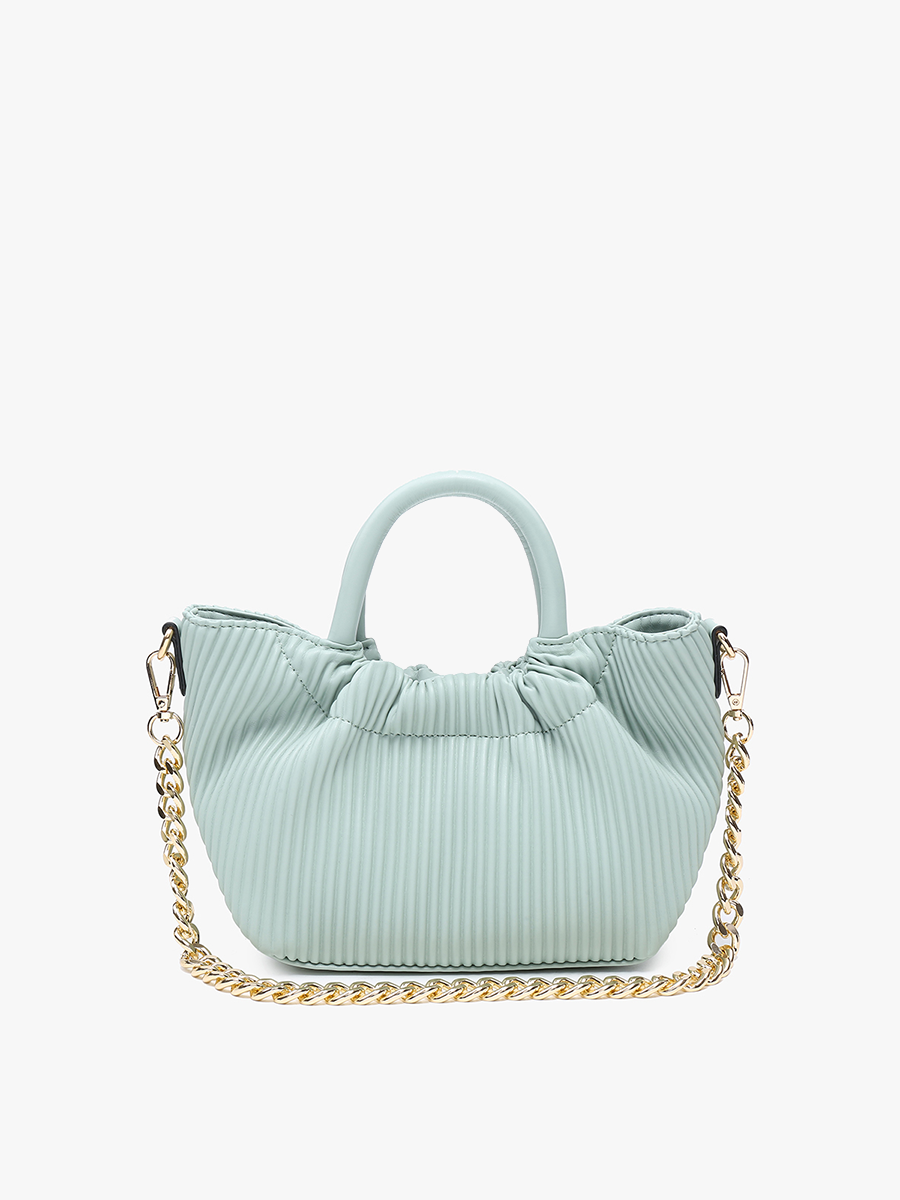 Valency Vegan Chain Crossbody Fig - Jen & Co. vegan handbag