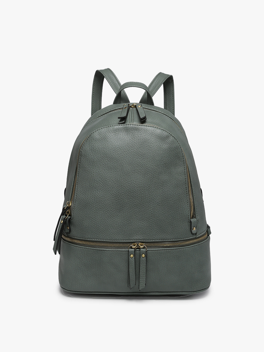 Blake Vegan Backpack Slate - Jen & Co. vegan handbag