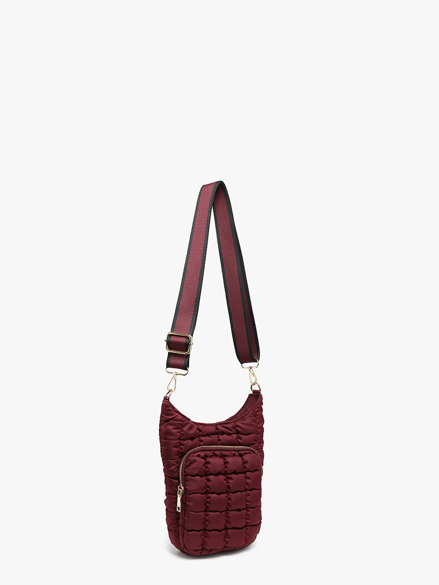 Dana Vegan Water Bottle Bag - Jen & Co. vegan handbag
