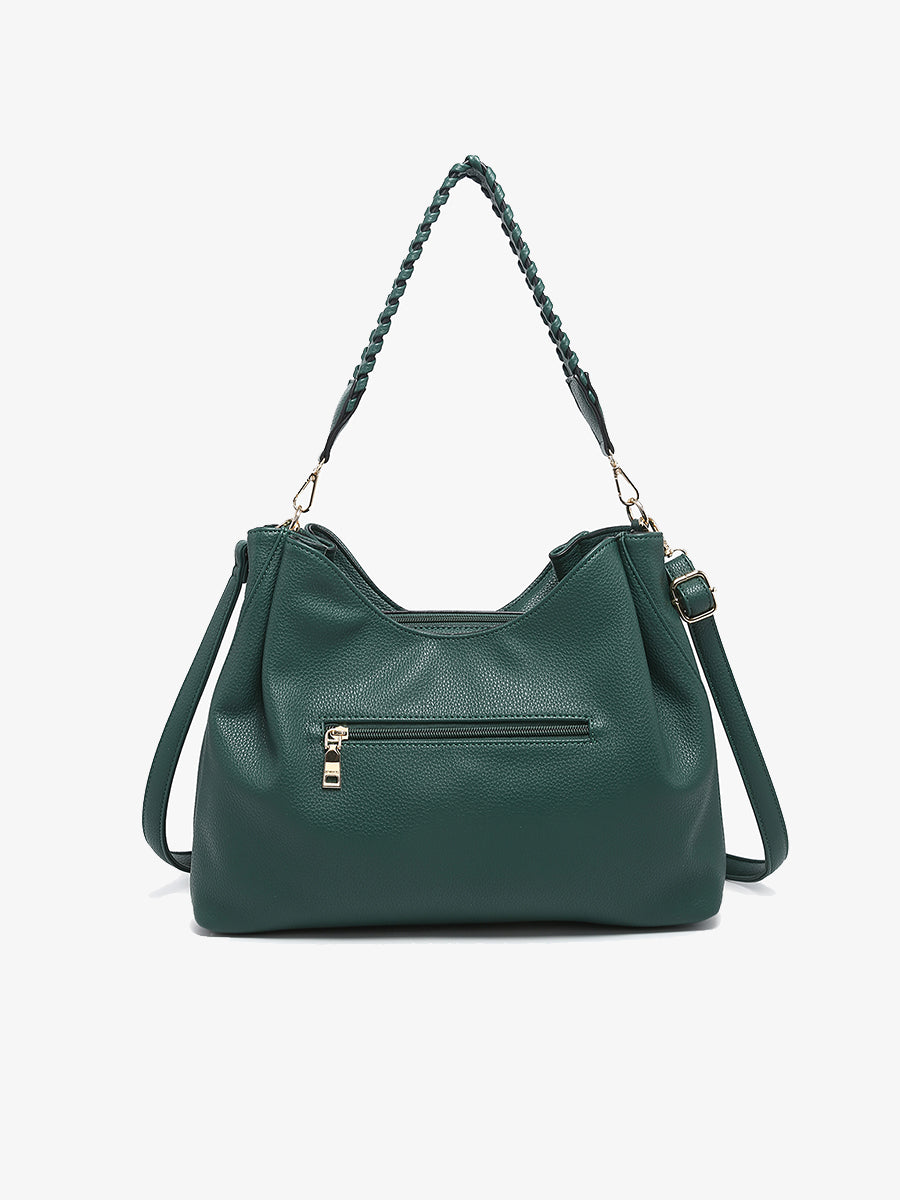Grace Vegan Whipstitch Tote - Jen & Co. vegan handbag