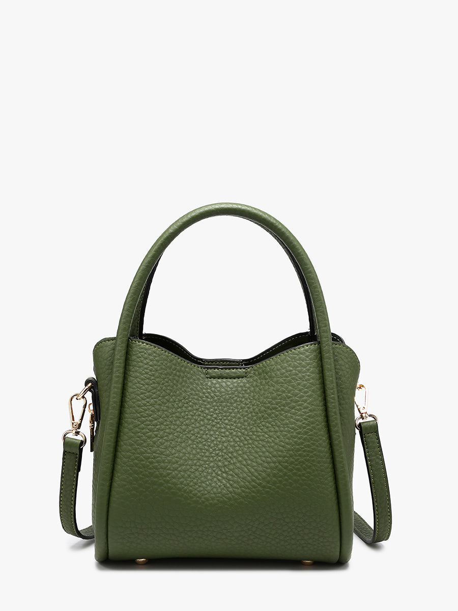Ruby Vegan Shaped Satchel