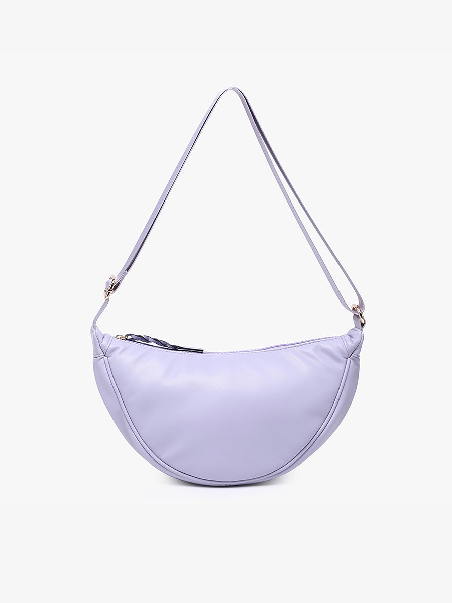 Rosalie Vegan Sling Bag Lavender - Jen & Co. vegan handbag