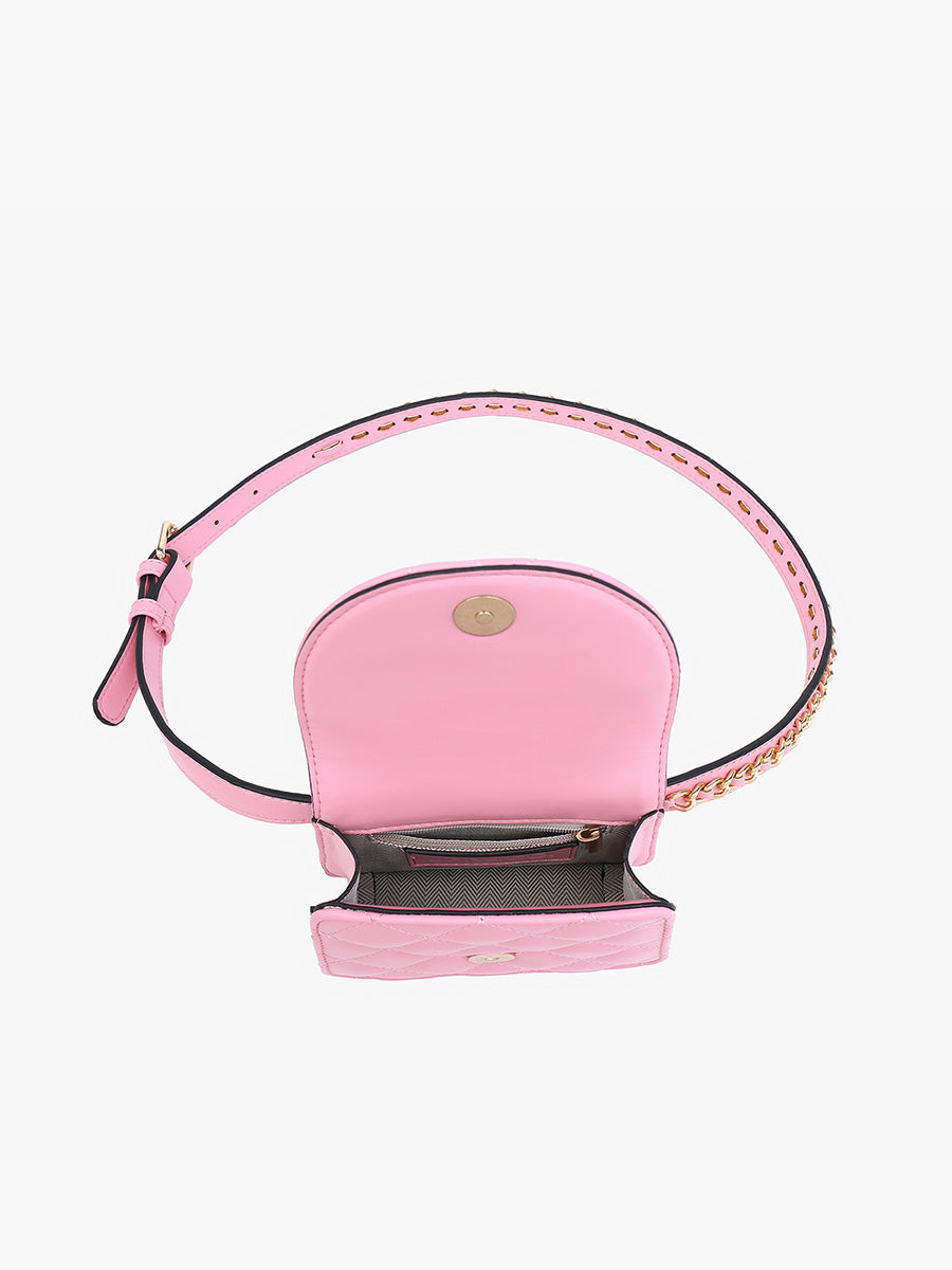 Annalee Quilted Mini Bag - Jen & Co. vegan handbag
