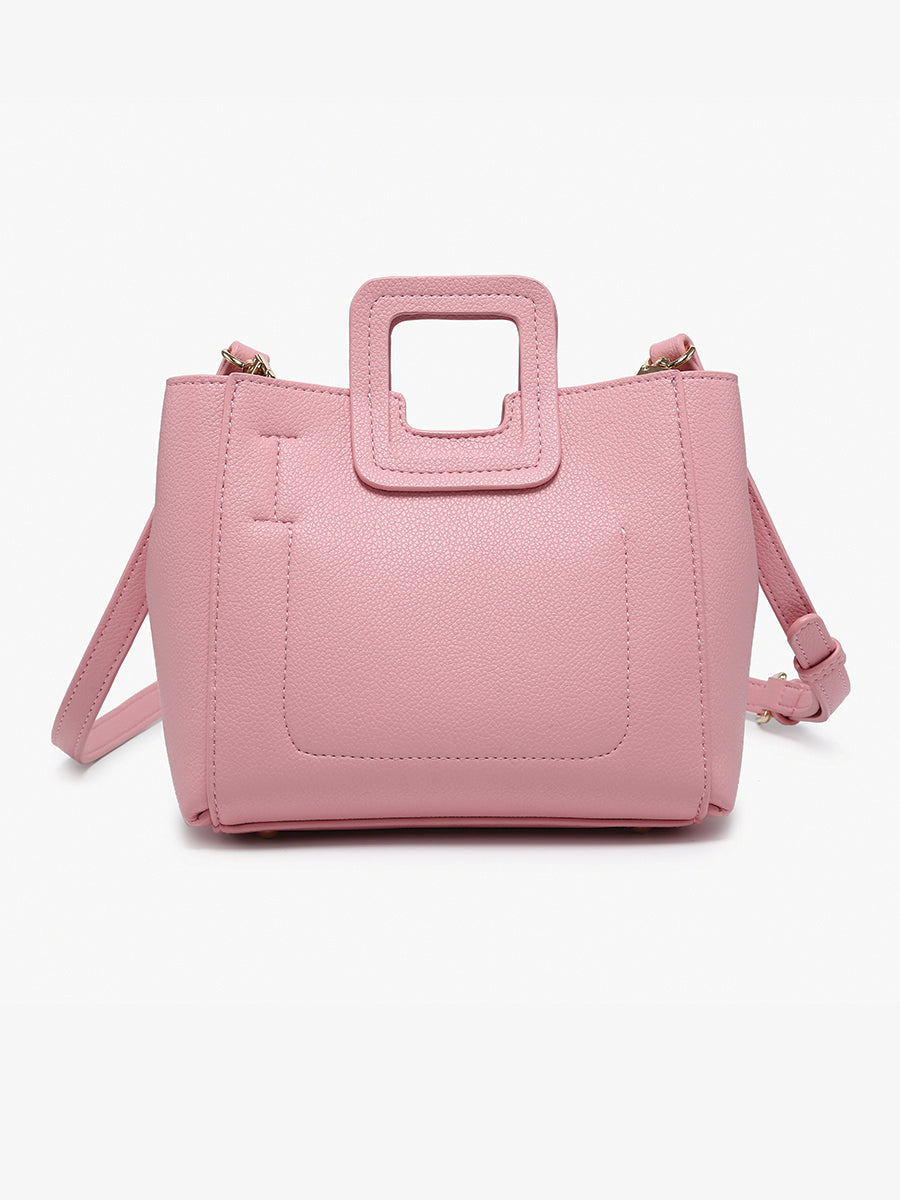 Janie Vegan Mini Satchel - Jen & Co. vegan handbag