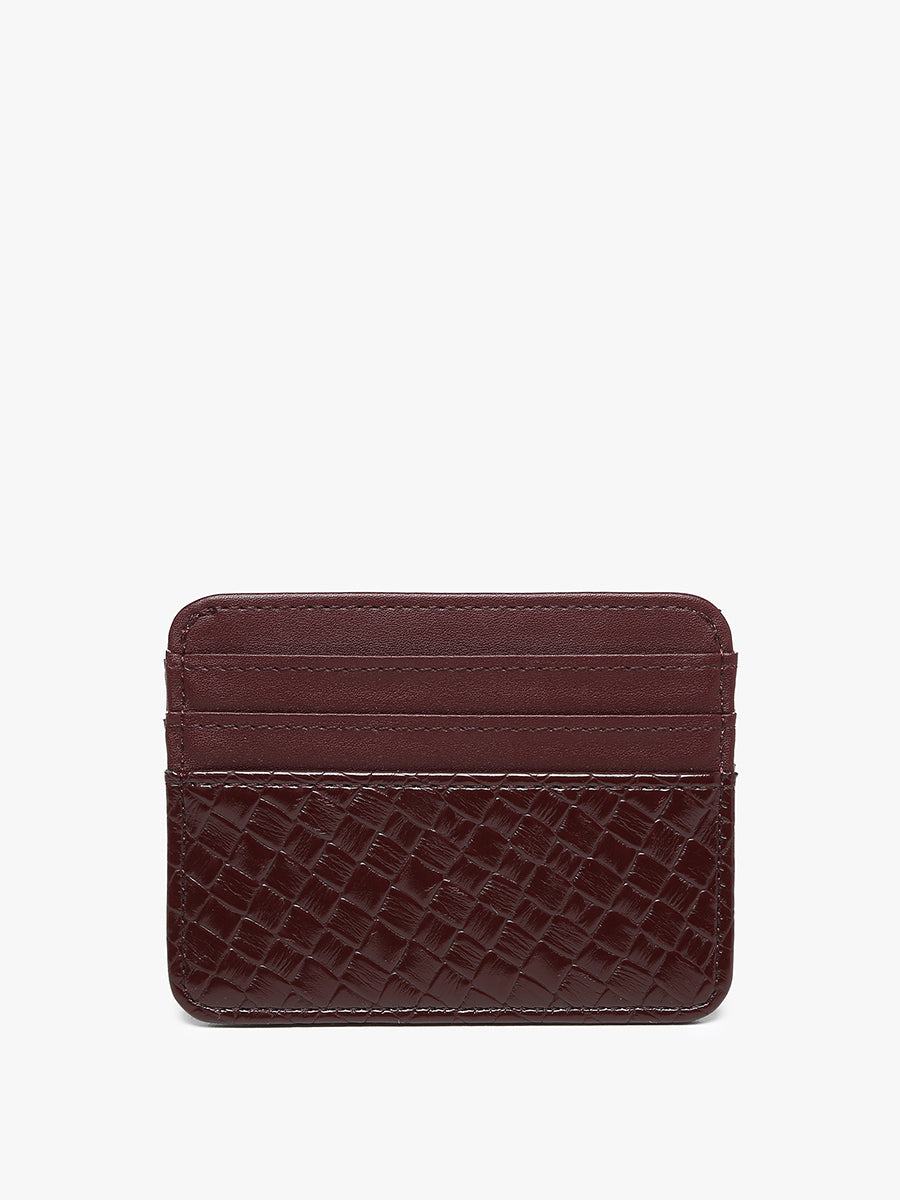 Fatima Vegan Woven Wallet