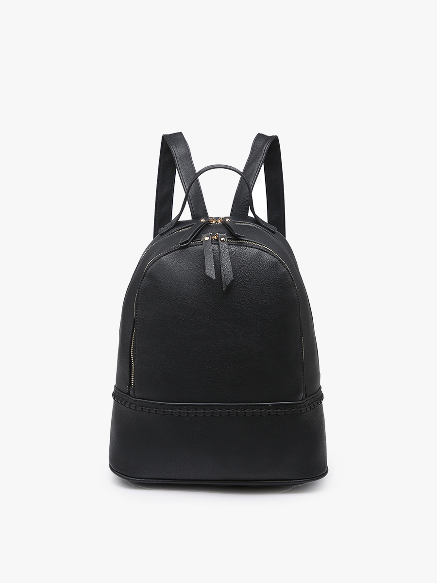 Marty Vegan Backpack Black - Jen & Co. vegan handbag
