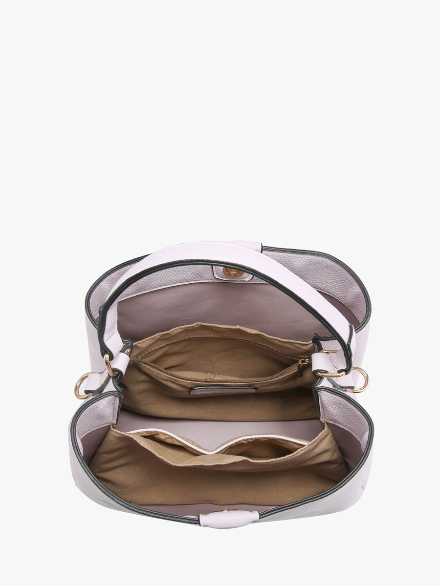 Tati Vegan Plaid Satchel - Jen & Co. vegan handbag