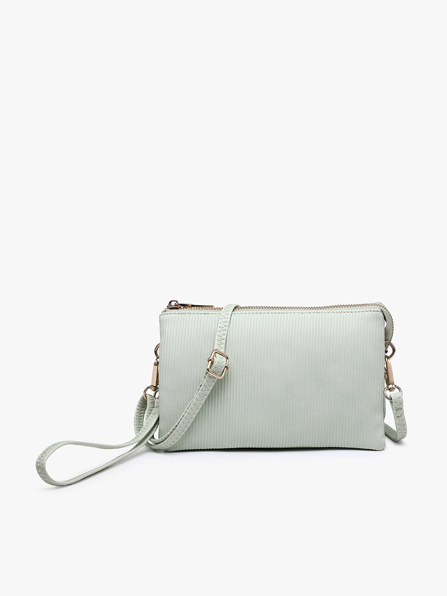 Riley Vegan Pleated Crossbody