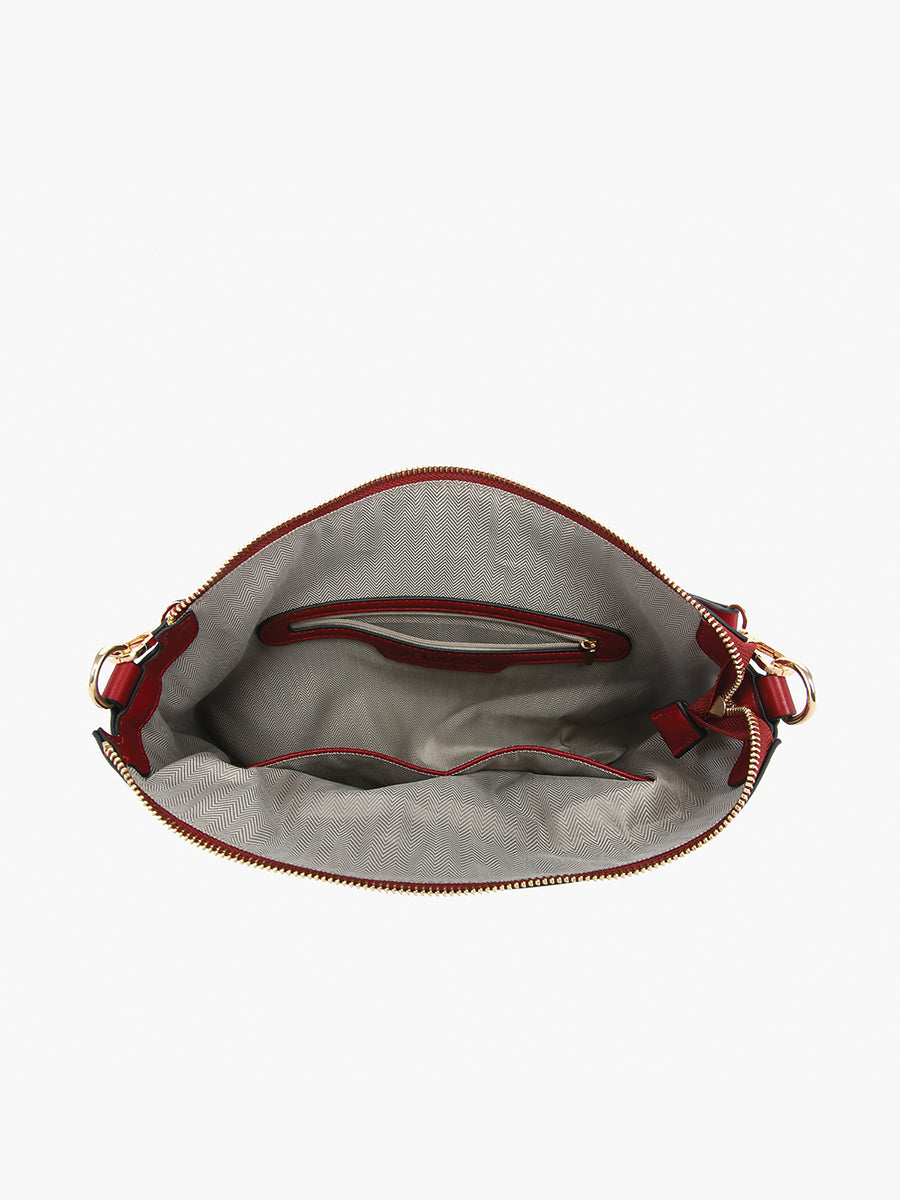 Aurelia Vegan Studded Hobo - Jen & Co. vegan handbag