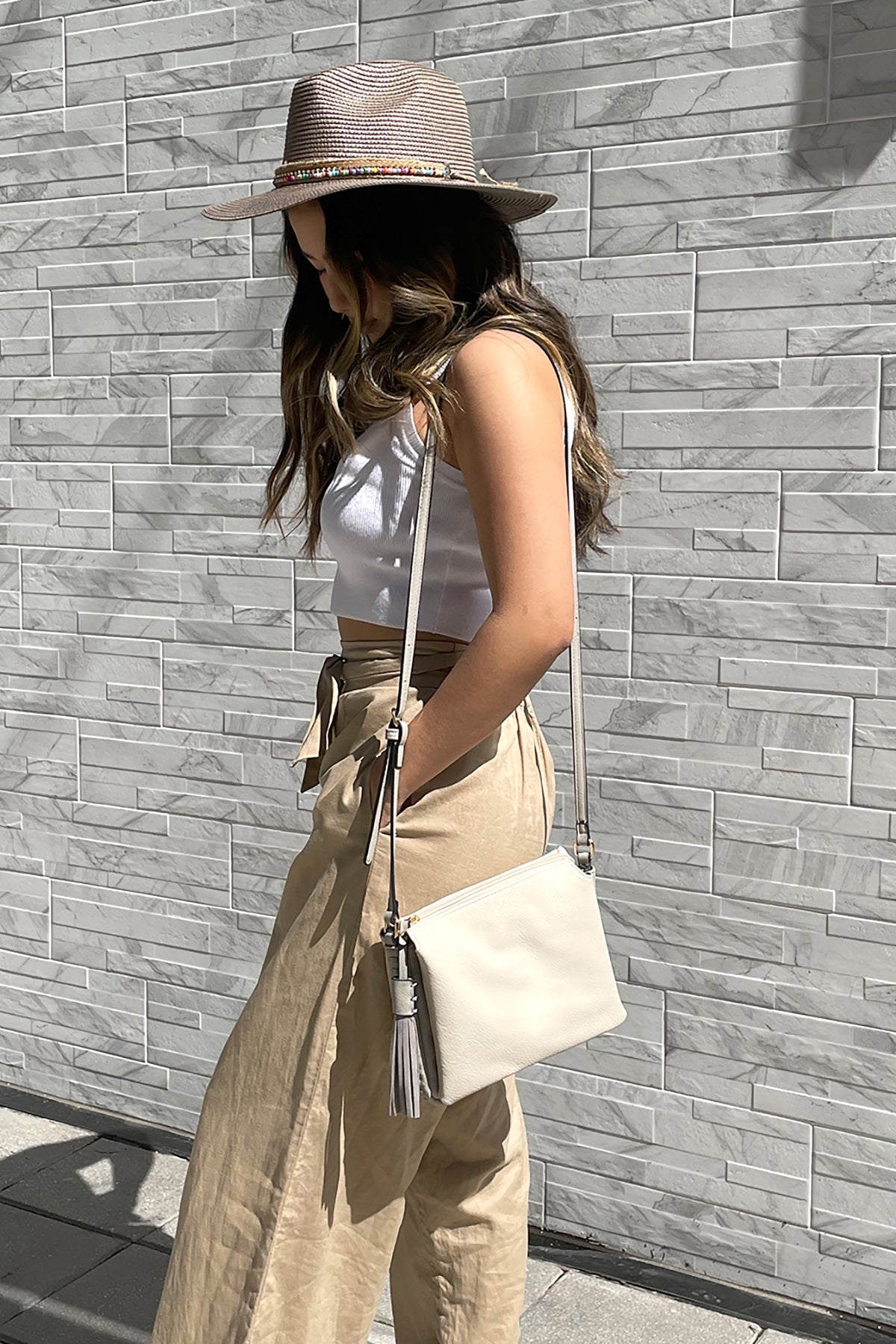 Sabrina Vegan Crossbody - Jen & Co. vegan handbag
