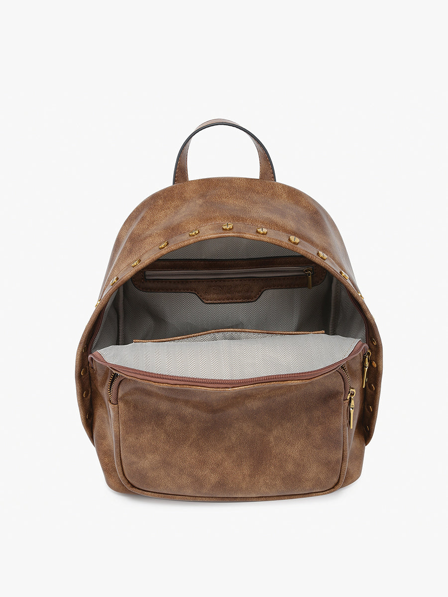 Sariya Vegan Studded Backpack - Jen & Co. vegan handbag