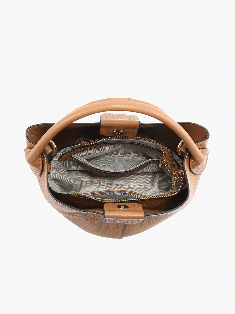 Farrah Vegan Bucket Bag - Jen & Co. vegan handbag