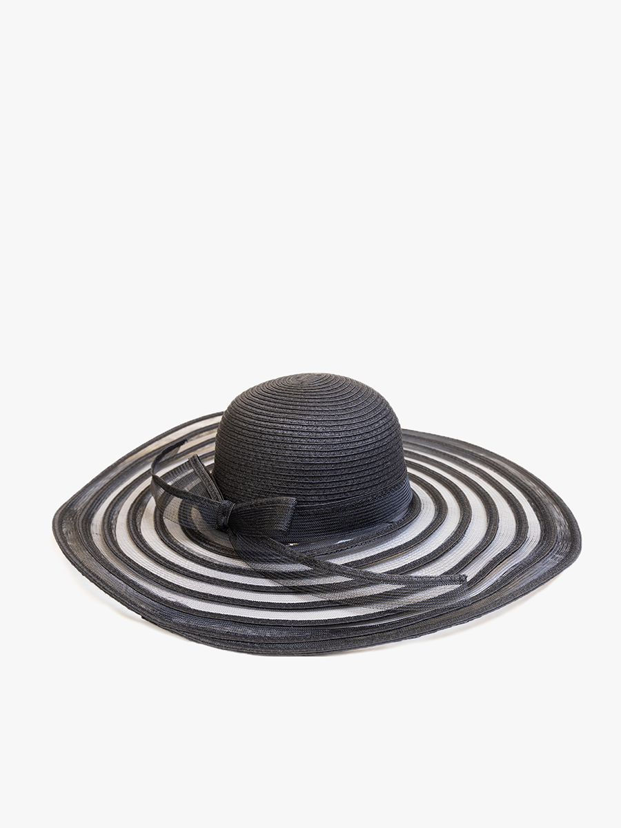 Margaret Two-Toned Hat - Jen & Co. vegan handbag