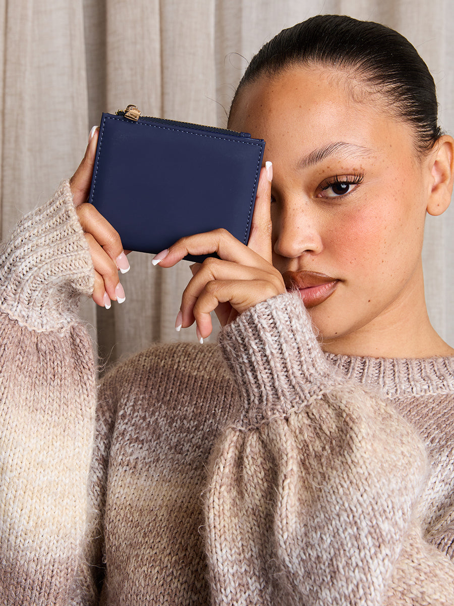 Alannah Vegan Bifold Wallet - Jen & Co. vegan handbag