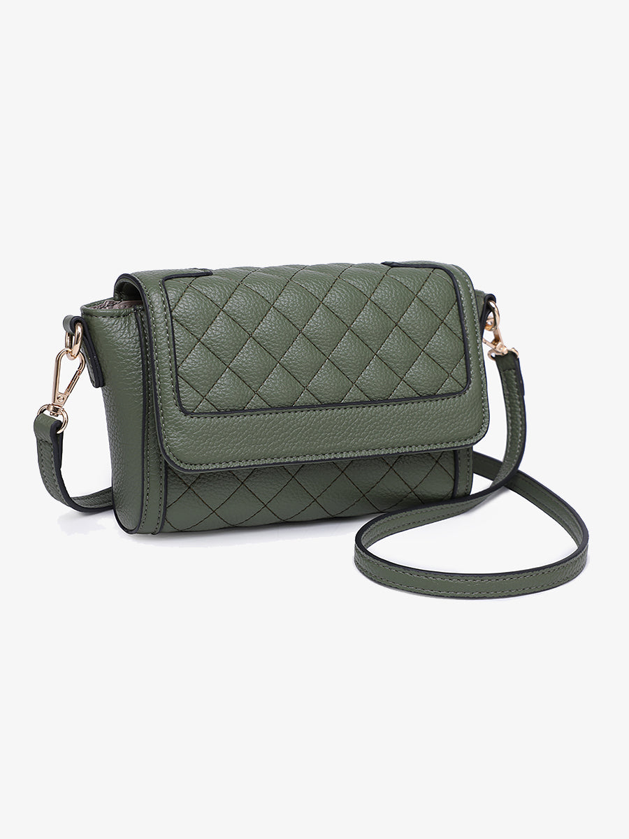 Ryan Vegan Quilted Crossbody