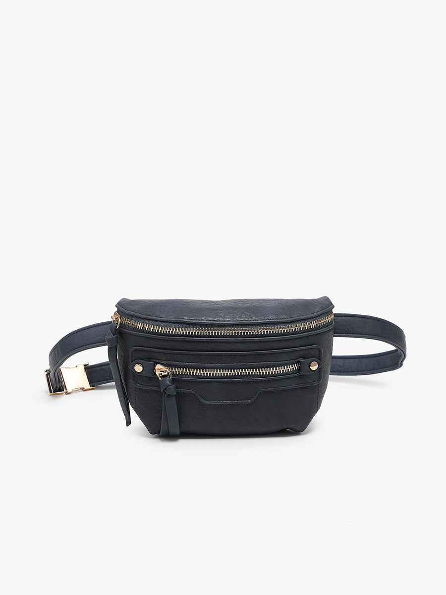Astrid Vegan Sling Bag Navy - Jen & Co. vegan handbag
