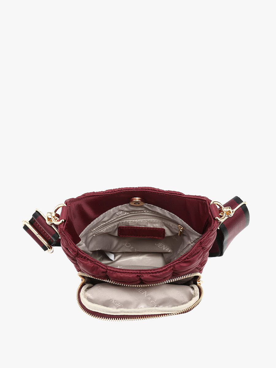 Dana Vegan Water Bottle Bag - Jen & Co. vegan handbag