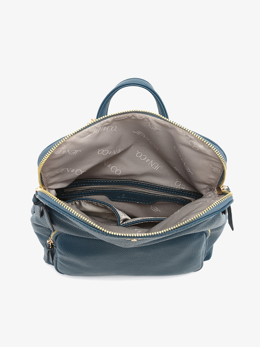 Everlee Vegan Backpack - Jen & Co. vegan handbag
