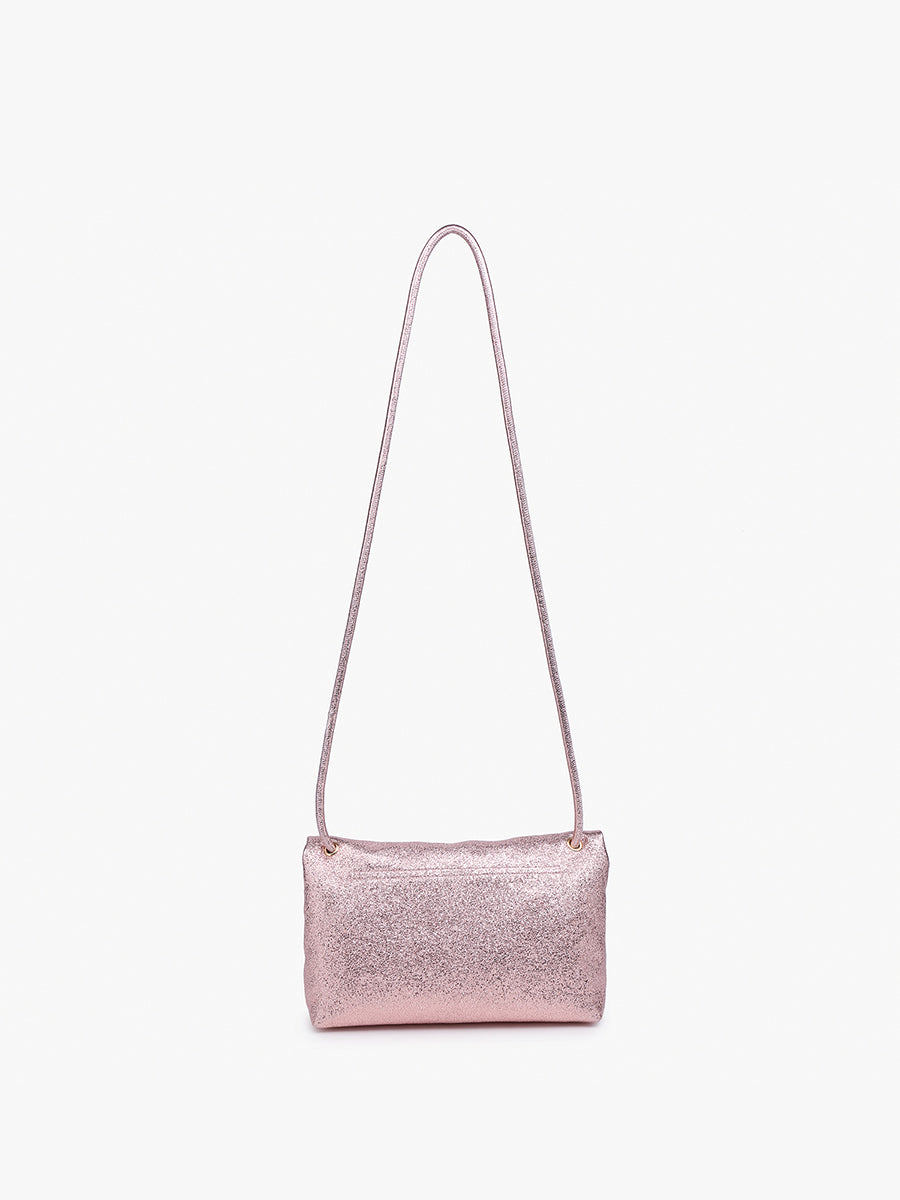 Lana Glitter Crossbody - Jen & Co. vegan handbag