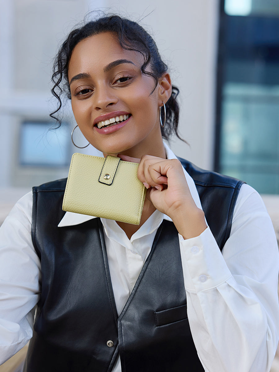 Camila Vegan RFID Bifold Wallet - Jen & Co. vegan handbag