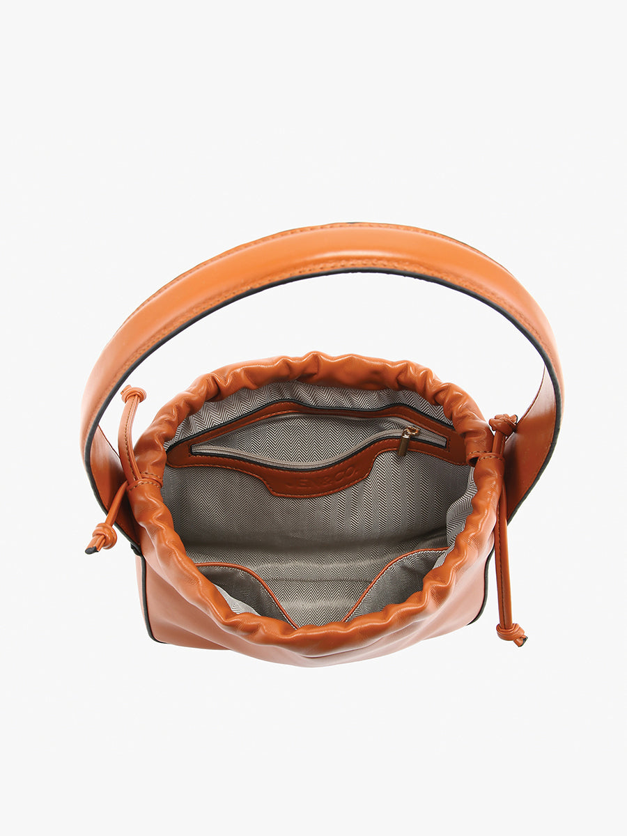 Yang Vegan Bucket Bag - Jen & Co. vegan handbag